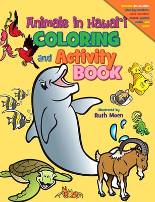 Animals in Hawai‘i Coloring and Activity Book