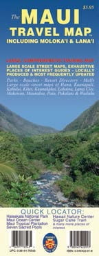 Maui Travel Map (Phears Edition)