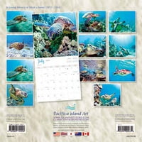 2024 Hawaiian Sea Turtles - 11"x11" Wall Calendar